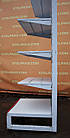 Торгові пристінні (односторонні) стелажі «Рос» 200х90 см, подіум 60 см., Б/у, фото 10