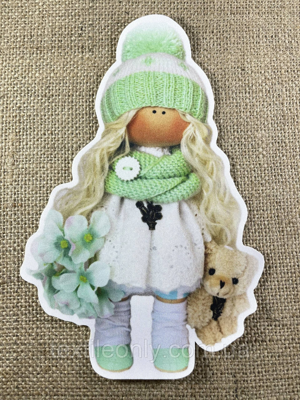 Нашивка Лялька 150х230 мм