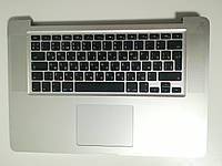 Apple Macbook A1286 Корпус C в сборе (топкейс, средняя часть, клавиатура, подсветка, тачпад) бу