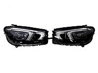 Передние фары на Mercedes GLE-Class W167 2019-2022 год ( Full Led Adaptive )