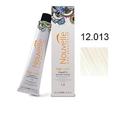 Фарба для волосся Nouvelle Hair Color 12.013 ультрасветлый блондин плюс з бежевим відтінком 100 мл, фото 1