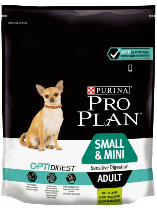 Корм Purina Pro Plan (Пурину Про план) Adult Small Mini SENSITIVE DIGESTION для чутливих собак дрібних