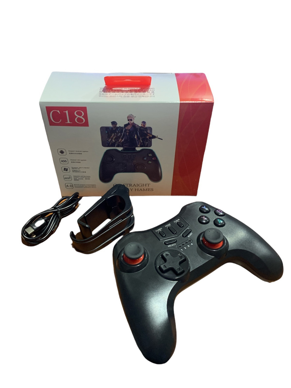Бездротовий джойстик для смартфона C18 Bluetooth Wireless Controller, фото 1