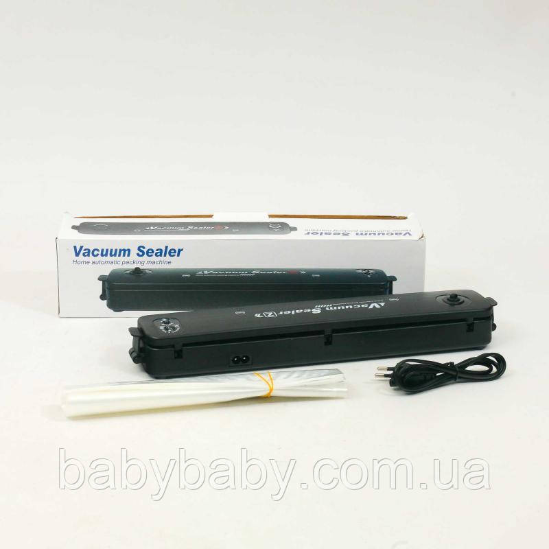 Вакуумний пакувальник домашній для їжі Vacuum Sealer, VS-90