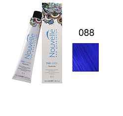 Фарба для волосся Nouvelle Hair Color 088 синій 100 мл, фото 1