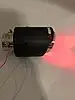 Насадка на глушник Akrapovic AK J31 LED RED з підсвіткою carbon