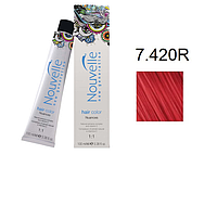 Краска для волос Nouvelle Hair Color 7.420R огненный опал 100 мл