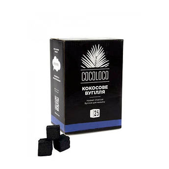 Вугілля кокосовий Khmara CocoLoco 1 кг 72 вугілля великі