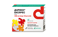 Дарфен експрес суспензія ор. 20 мг/мл по 10 мл №10 у саше