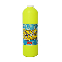 Жидкость для мыльных пузырей 780, 1500 мл в бутылке (Жёлтый)