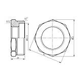 Футорка Thermo Alliance Forte 2" 1/4 НВ SF3745032, фото 2