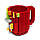 Чашка кружка Конструктор 350 мл для конструктора лего (lego), фото 5