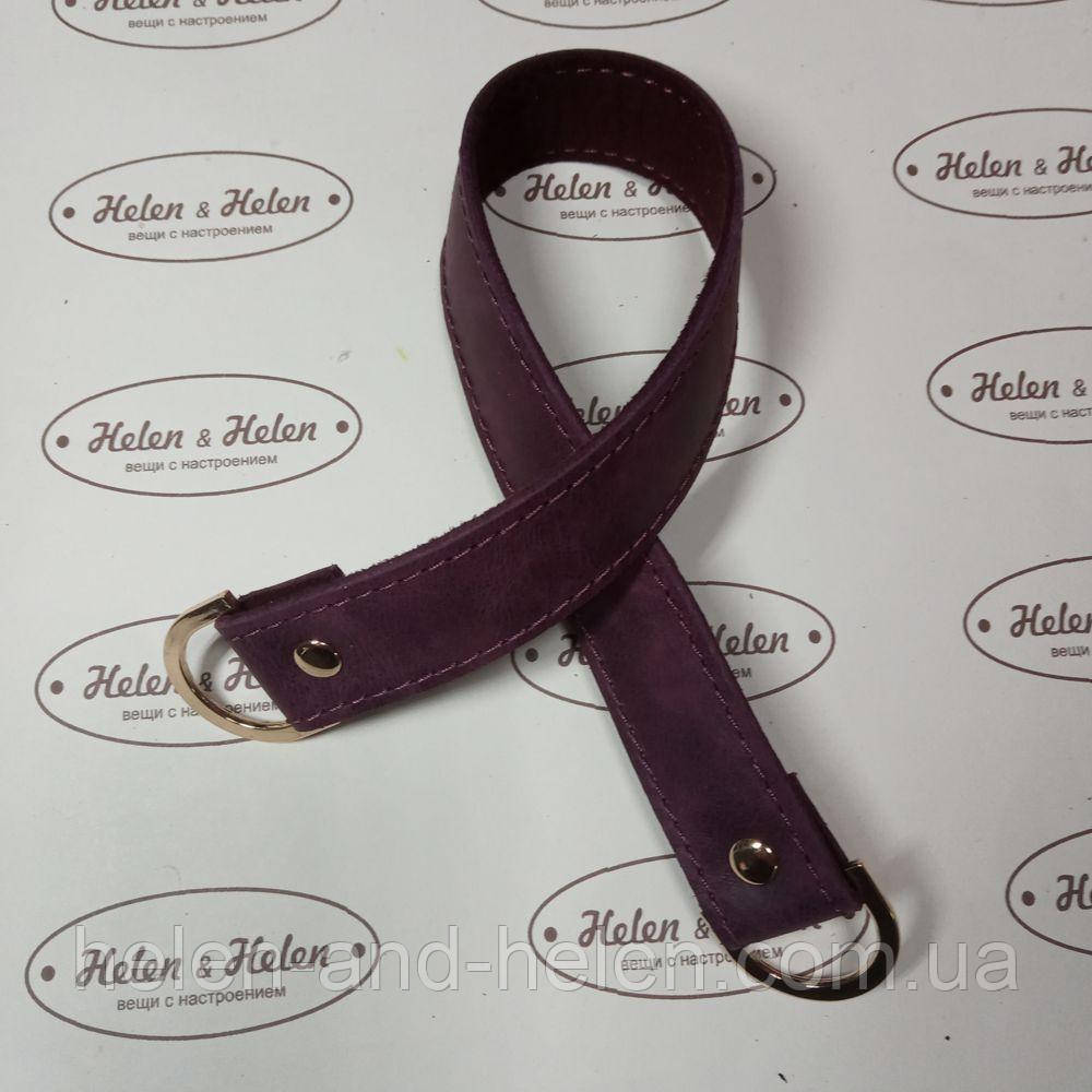 Ручка на півкільцях 40*2,5. Колір Бордо, фото 1