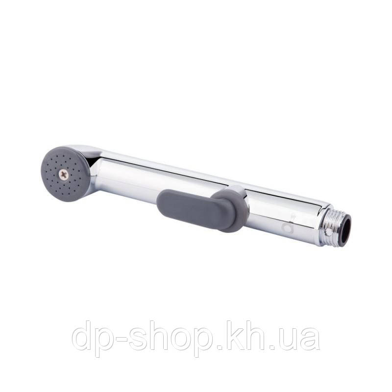 Лійка для гігієнічного душу Qtap Rucni округла QTCRMA021 Chrome/Grey, фото 1