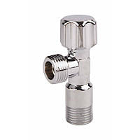 Кран кутовий Thermo Alliance Standart (ручка шестигранник) з вент.буксою 1/2"Н х 1/2"Н SF3441515