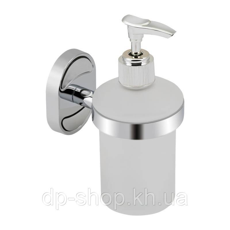 Дозатор для рідкого мила Lidz Oreo 0202 настінний LDORE0202CRM22084 Chrome, фото 1