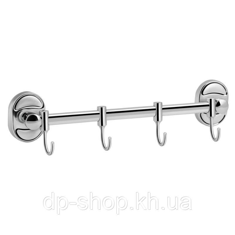 Тримач Lidz Oreo 0804 4 гачка LDORE0804CRM22175 Chrome, фото 1