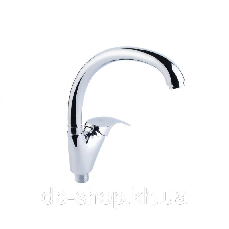 Змішувач для кухні Lidz Mars 007F (k40) LDMAR007FCRM34857 Chrome, фото 1