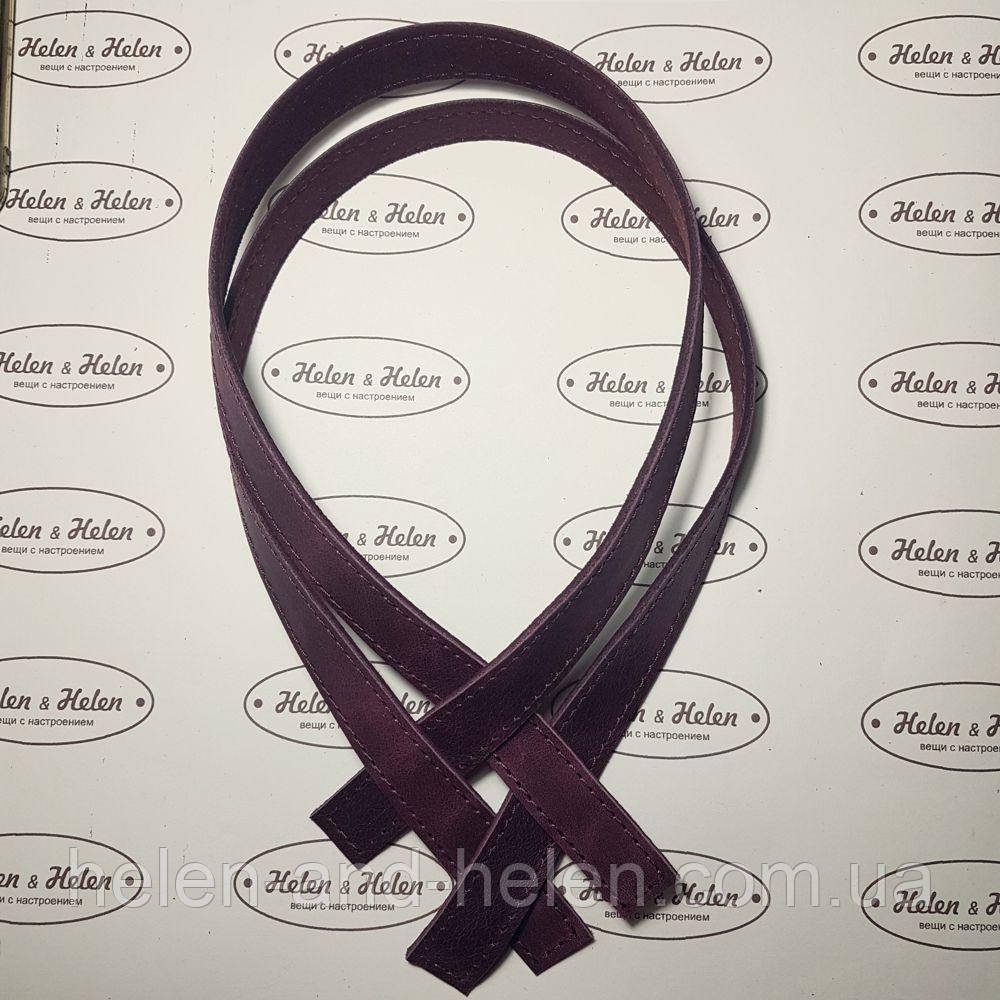 Ручки пришивні. Колір "Бордо", фото 1