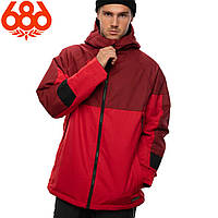 Куртка мужская 686 Static Insulated Jacket (Red Colorblock)