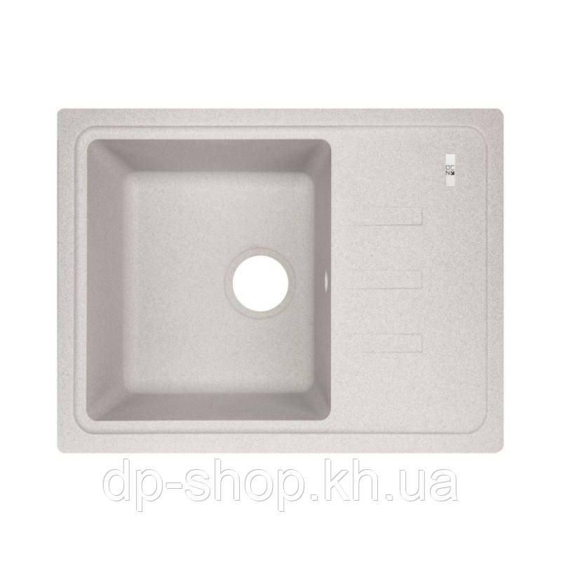 Кухонна мийка Lidz 620x435/200 GRA-09 (LIDZGRA09620435200), фото 1