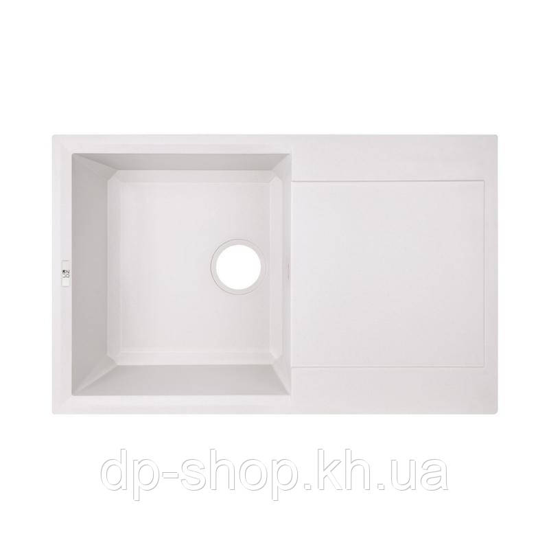 Кухонна мийка Lidz 790x495/230 WHI-01 (LIDZWHI01790495230), фото 1