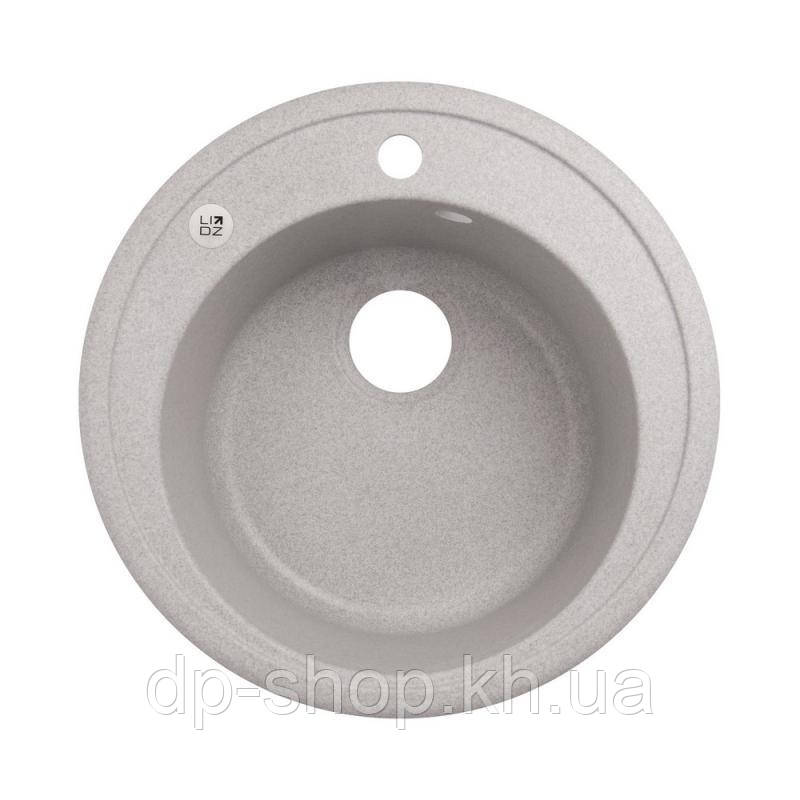 Кухонна мийка Lidz D510/200 GRA-09 (LIDZGRA09D510200), фото 1