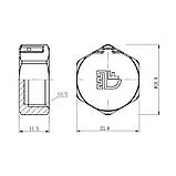 Заглушка Thermo Alliance Forte 1/2" ВР SF35215, фото 2