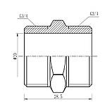 Ніпель Thermo Alliance Forte 3/4" SF35820, фото 2