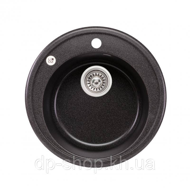 Кухонна мийка Lidz D510/200 GRF-13 (LIDZGRF13D510200), фото 1