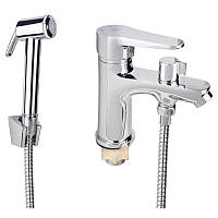 Змішувач для раковини з гігієнічним душем