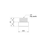 Подовжувач Thermo Alliance Standart 10х1/2" хром SD1301510, фото 2