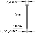 UNITOOL F1830 пневмопістолет для штифтів "NP" довжиною 10 - 30 мм / з ПДВ + СЕРВІС, фото 2