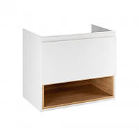 Тумба підвісна Qtap Robin 600х580х437 White/Whitish oak QT1374TPB6001WWO