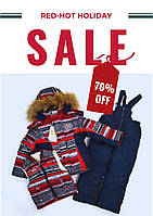 Куртка комбінезон р.86-92-98 комплект зимовий для хлопчика дівчинки