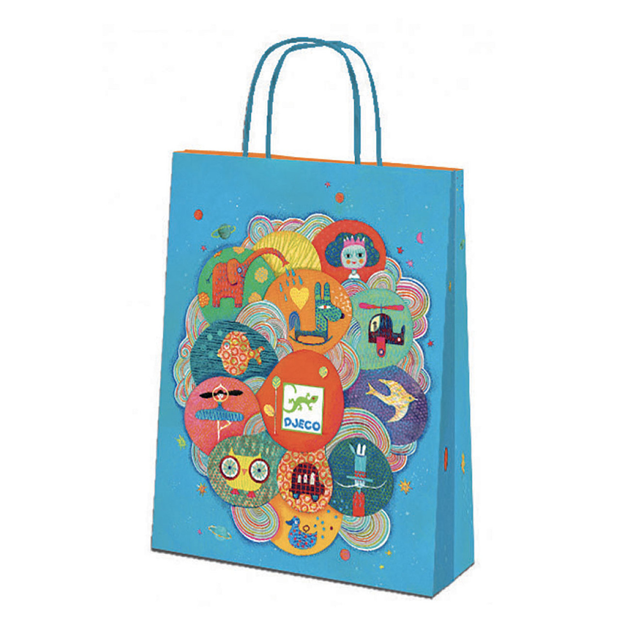 Великий подарунковий паперовий пакет Djeco DJ05925, фото 1