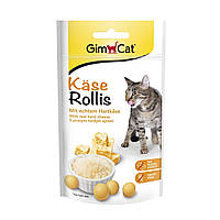 Gimpet Лакомство для кошек GimCat Kase-Rollis 80 шт, 40г