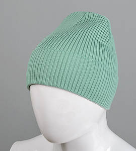 Базова шапка Резинка на ФЛІСІ (201030ф), Оливка