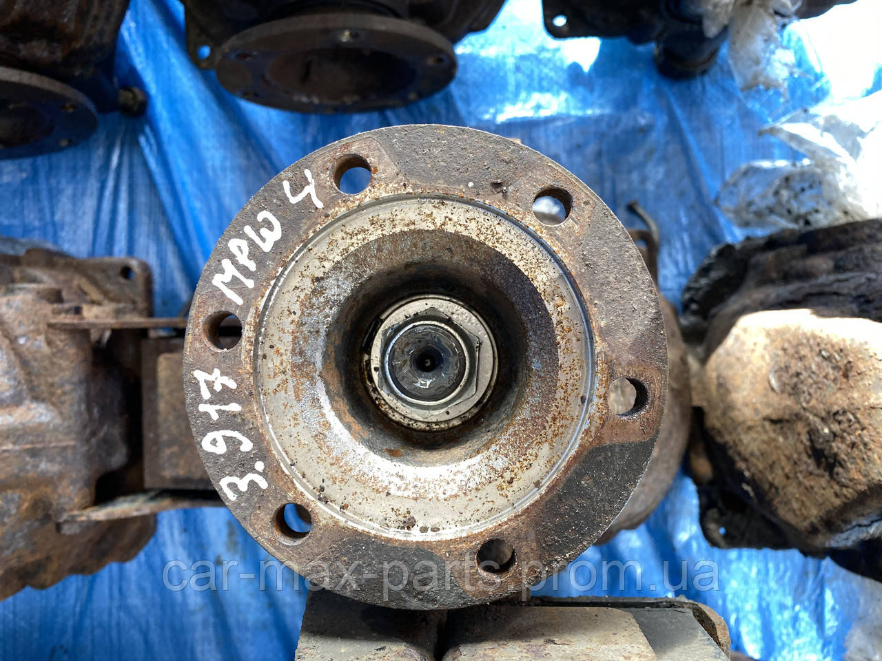 Редуктор задній міст Mitsubishi Pajero Wagon 4 3.2DID АКПП 2006-2010 3.917, фото 1