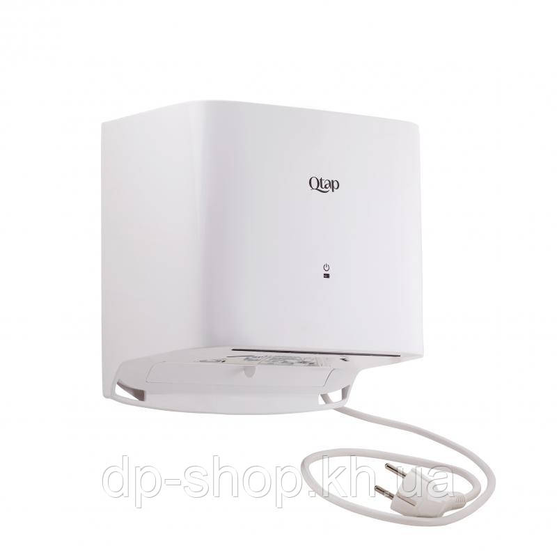 Сушарка для рук Qtap Pohodli настінна QTS1000MP White (SuÄící), фото 1