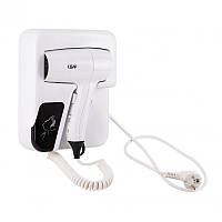 Фен з тримачем Qtap Pohodli 1200 Вт QTF1200RNP White (Pobut)