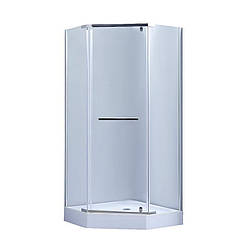 Душова кабіна Lidz Dozorca SC90x90.CRM.LOW.TR