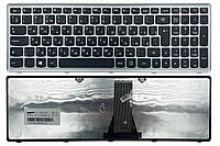 Клавиатура PK130YB3A00 для ноутбука Lenovo IdeaPad серая (25211050)