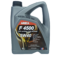Моторное масло ARECA F4500 5W-40 5л (бензин -дизель)
