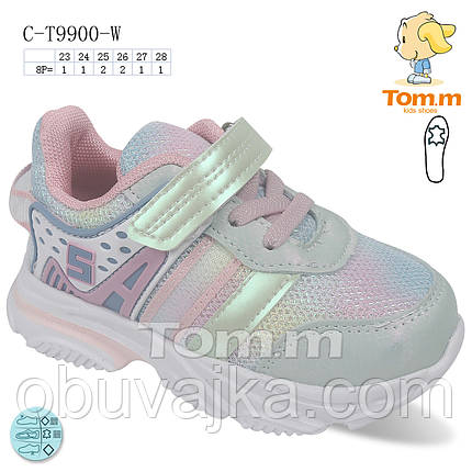 Спортивне взуття оптом Дитячі кросівки 2022 оптом від фірми Tom m (23-28), фото 2