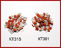 КТ315Д, биполярный транзистор.