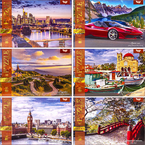 Пазл 1500 элементов С1500-02-01 ДТ-ПЗ-05-12/ФР-00002325 - Минимальный ...