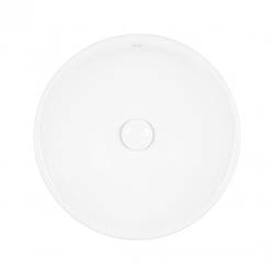 Раковина-чаша Qtap Owl 400х400х155 White з донним клапаном QT1911K53W