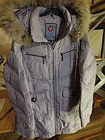 Легкое пуховое пальто OHARA для девочки 11-12лет