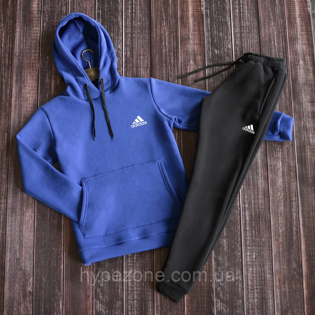 Зимове Худі Adidas HOODIE чоловіча флісова Кофта з принтом Адидас Толстовка чоловічі штани для бігу, спорту